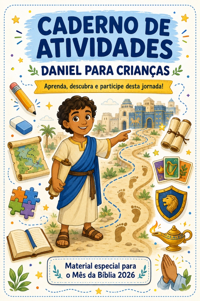 Caderno de Atividades Daniel para Crianças